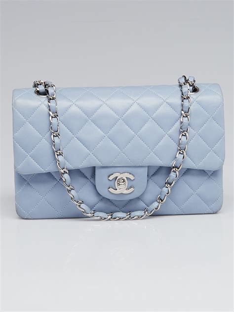 small chanel bags in blue|Chanel bag blue price.